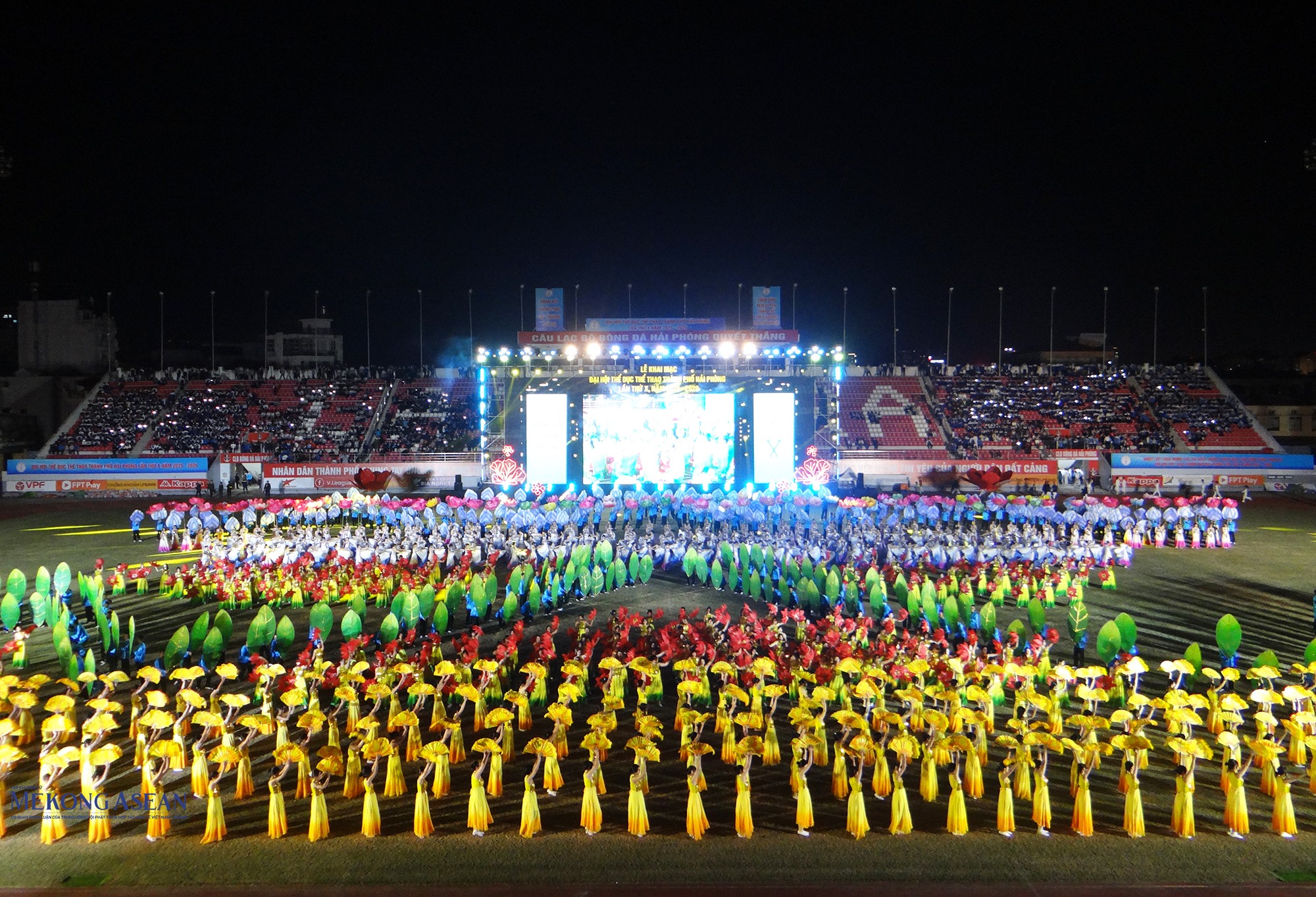 Biểu diễn các tiết mục tại chương trình nghệ thuật trong lễ khai mạc đại hội. Ảnh: Phùng Nguyện/Mekong ASEAN. Biểu diễn các tiết mục tại chương trình nghệ thuật trong lễ khai mạc đại hội. Ảnh: Phùng Nguyện/Mekong ASEAN.