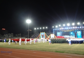 Hàng nghìn người tham dự khai mạc đại hội TDTT Hải Phòng lần thứ X