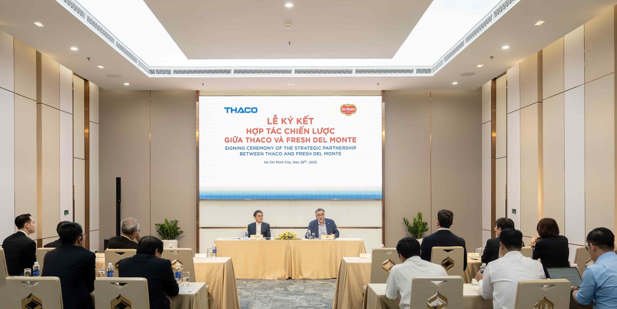 THACO và Fresh Del Monte ký hợp tác chiến lược đưa chuối, dứa Việt Nam sang Mỹ