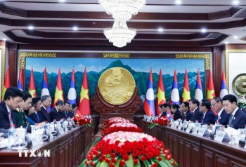 Tổng Bí thư Tô Lâm hội đàm với Tổng Bí thư, Chủ tịch nước Lào