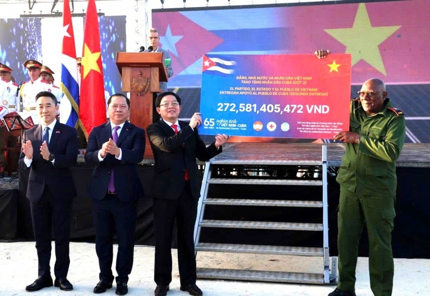 Chương trình '65 năm nghĩa tình Việt Nam - Cuba' vận động được hơn 656 tỷ đồng