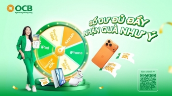 Duy trì số dư tài khoản, trúng quà bất ngờ cùng OCB