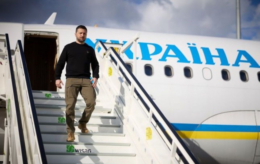 Ukraine lên tiếng vụ UAV lạ ‘bám theo’ chuyên cơ Tổng thống Zelensky