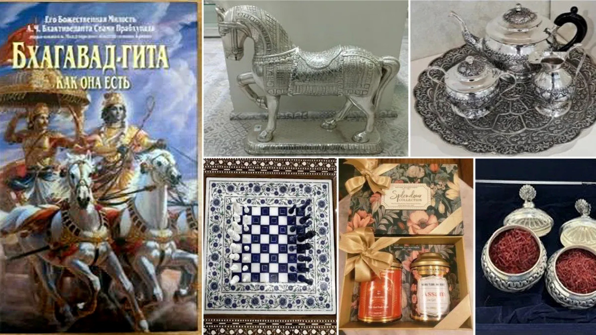 Khám phá những món quà Thủ tướng Ấn Độ tặng Tổng thống Nga Putin