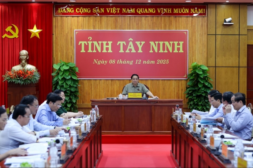 Thủ tướng yêu cầu Tây Ninh tăng trưởng 10 - 10,5% từ năm 2026