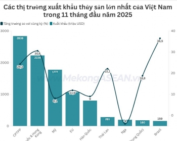 Xuất khẩu thủy sản vượt mốc 11 tỷ USD, tôm thiết lập kỷ lục mới