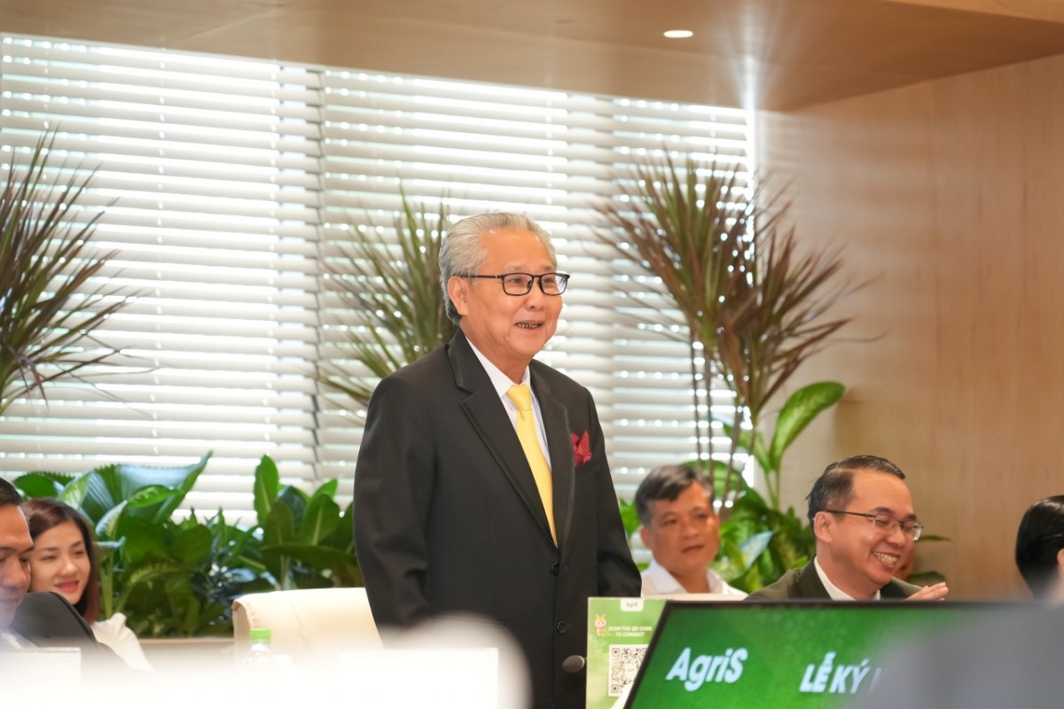 AgriS và Lộc Trời hợp tác kiến tạo hệ sinh thái lúa gạo bền vững