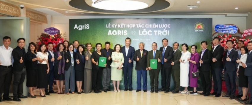 AgriS và Lộc Trời hợp tác kiến tạo hệ sinh thái lúa gạo bền vững