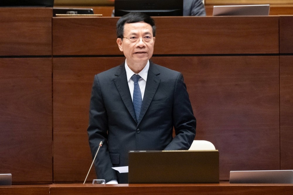 Bộ trưởng Khoa học và Công nghệ Nguyễn Mạnh Hùng