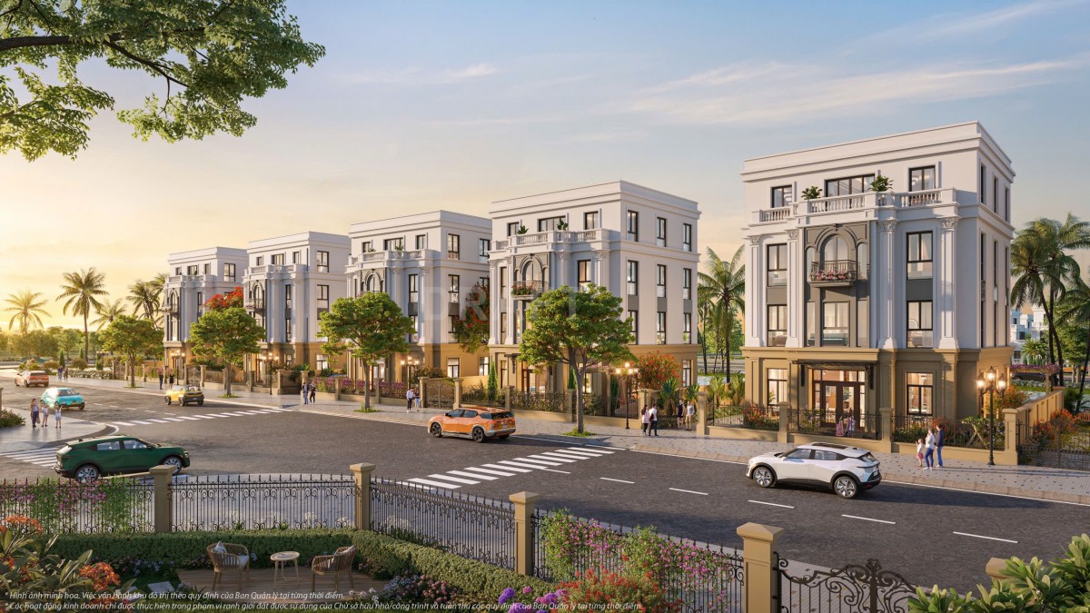 Nhà phố liền kề diện tích lớn The Golden Legacy hút nhà đầu tư về phía Nam Hải Phòng