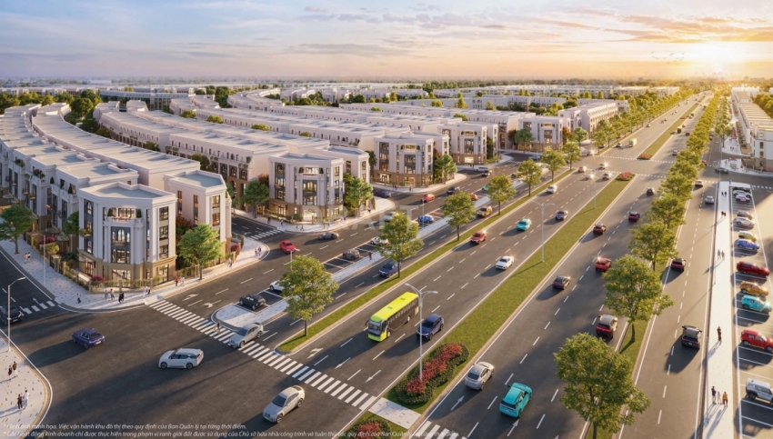 Nhà phố liền kề diện tích lớn The Golden Legacy hút nhà đầu tư về phía Nam Hải Phòng