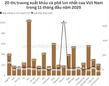Xuất khẩu cà phê sang Đức lần đầu đạt tỷ USD