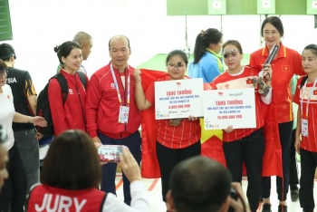 Bắn súng Việt Nam phá kỷ lục, giành 2 huy chương vàng SEA Games
