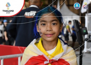 Tuyển thủ 10 tuổi của Thái Lan giành huy chương vàng SEA Games