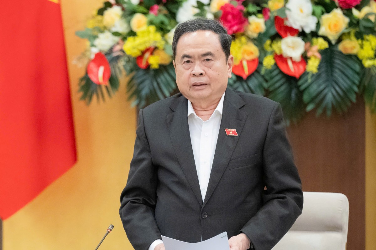 Chủ tịch Quốc hội Trần Thanh Mẫn chủ trì phiên họp thứ tư Hội đồng Bầu cử quốc gia