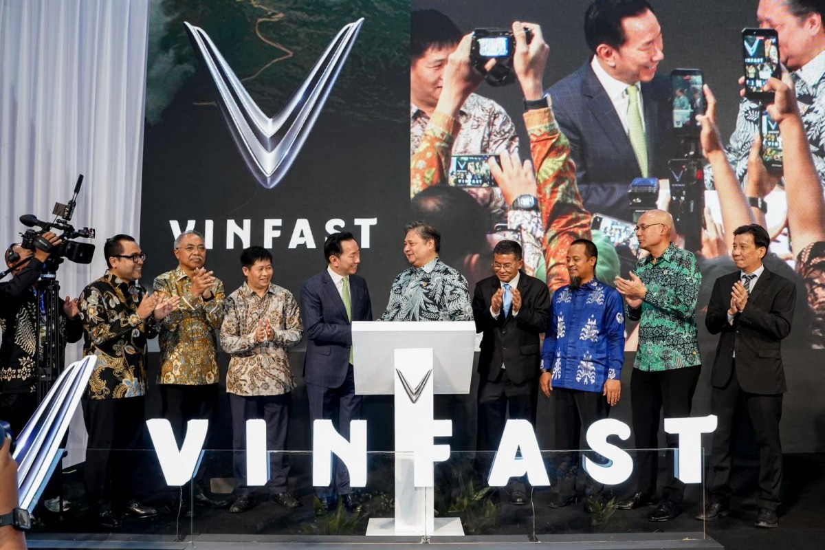 Vinfast chính thức khánh thành nhà máy xe điện tại Subang, Indonesia