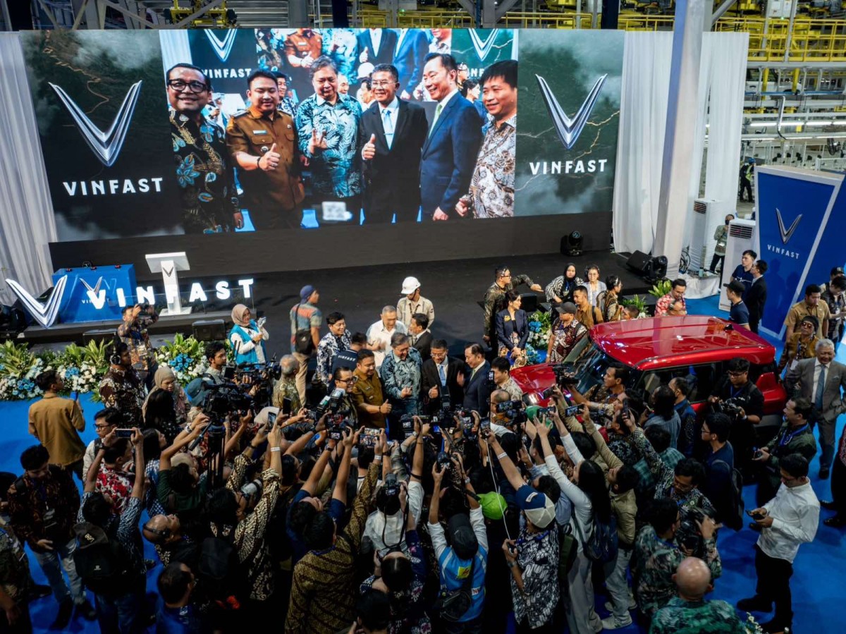 Vinfast chính thức khánh thành nhà máy xe điện tại Subang, Indonesia