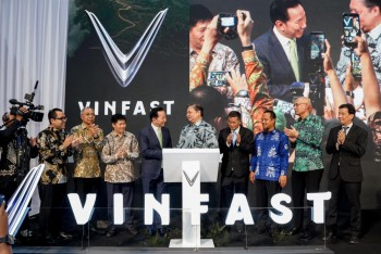 Vinfast chính thức khánh thành nhà máy xe điện tại Subang, Indonesia