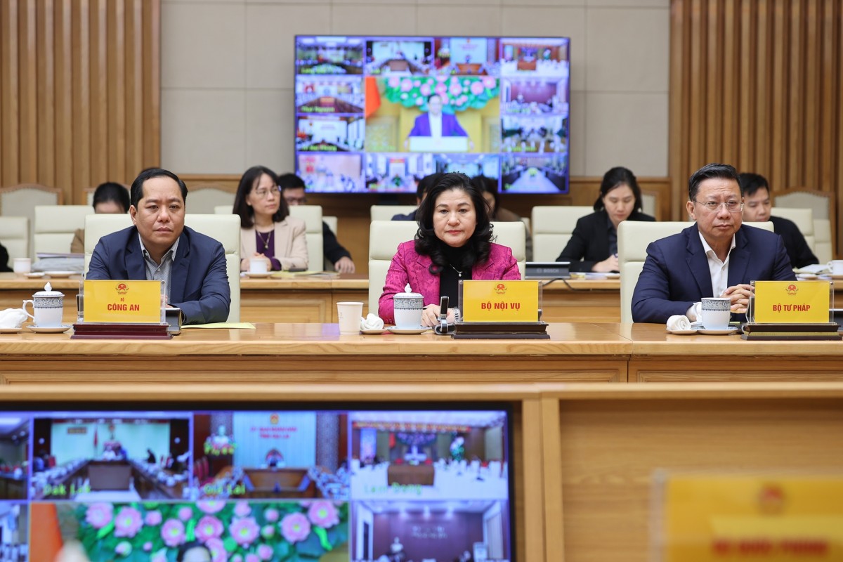 Các đại biểu tham dự phiên họp. Ảnh: VGP.