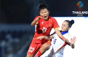 Nữ Việt Nam thua trận chung kết SEA Games vì bàn thắng hợp lệ bị từ chối
