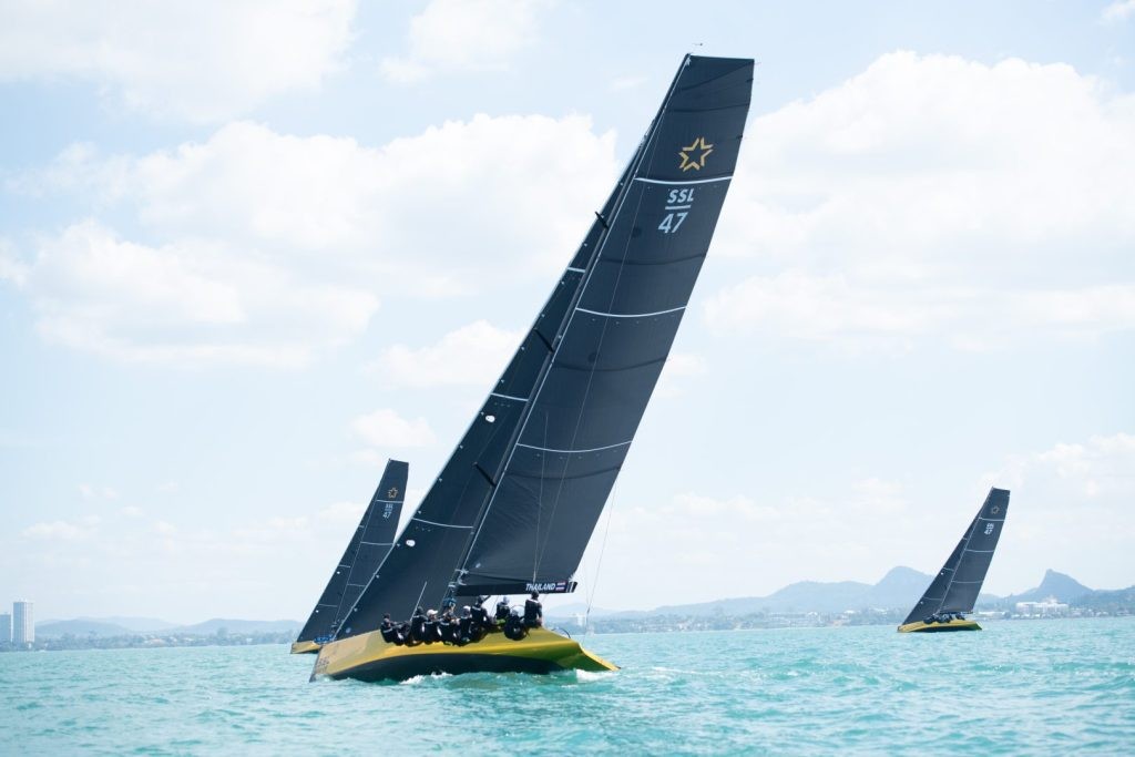 Chiếc thuyền của đội Thái Lan. Ảnh: Royal Office