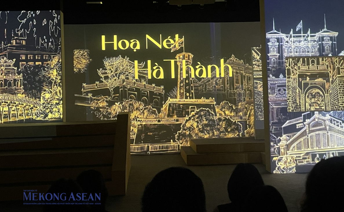 Đến cột cờ, xem ký ức Hà Nội được kể bằng nghệ thuật