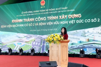 Ninh Bình khánh thành công trình Bệnh viện Bạch Mai và Việt Đức cơ sở 2