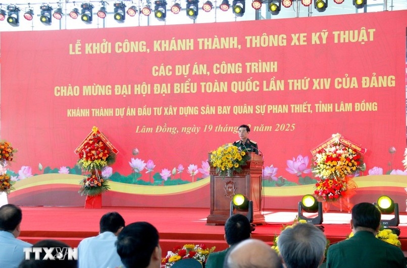 Khánh thành công trình sân bay quân sự Phan Thiết