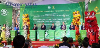 Hà Nội khởi công dự án công viên hai bên sông Tô Lịch hơn 4.600 tỷ đồng