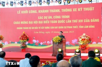 Khánh thành công trình sân bay quân sự Phan Thiết