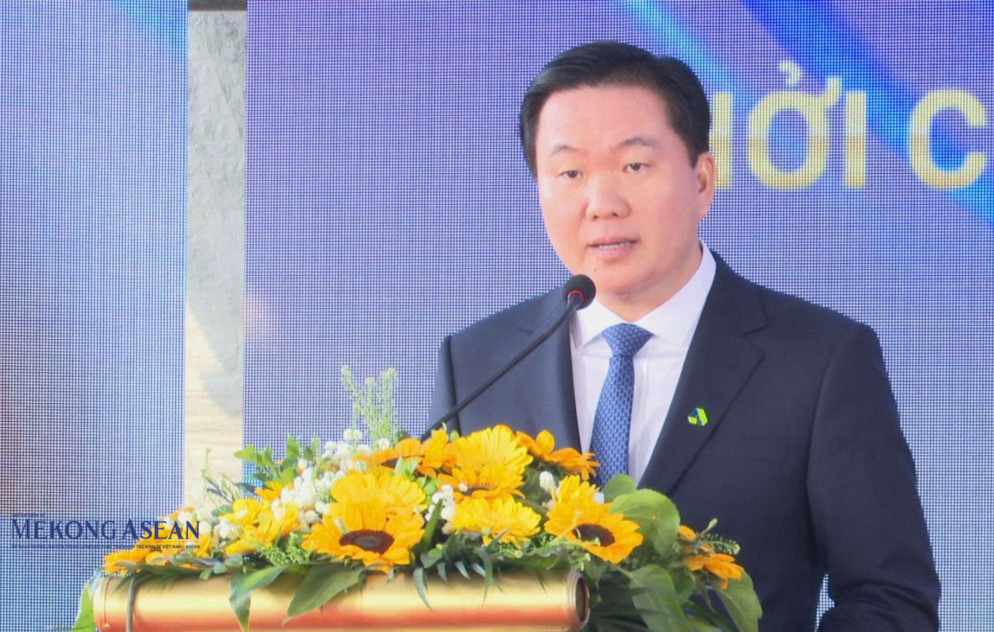 Đại diện chủ đầu tư cam kết hoàn thiện dự án đúng tiến độ. Ảnh: Tuấn Sỹ.