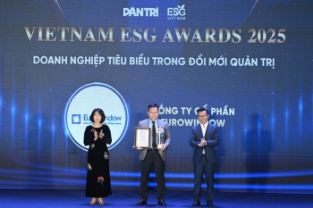 Eurowindow được xướng tên tại Vietnam ESG Awards 2025