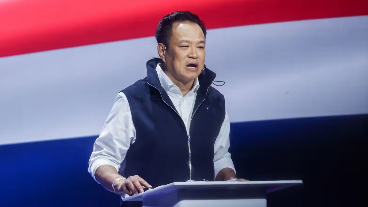 Đảng Bhumjaithai chọn ông Anutin làm ứng viên Thủ tướng Thái Lan