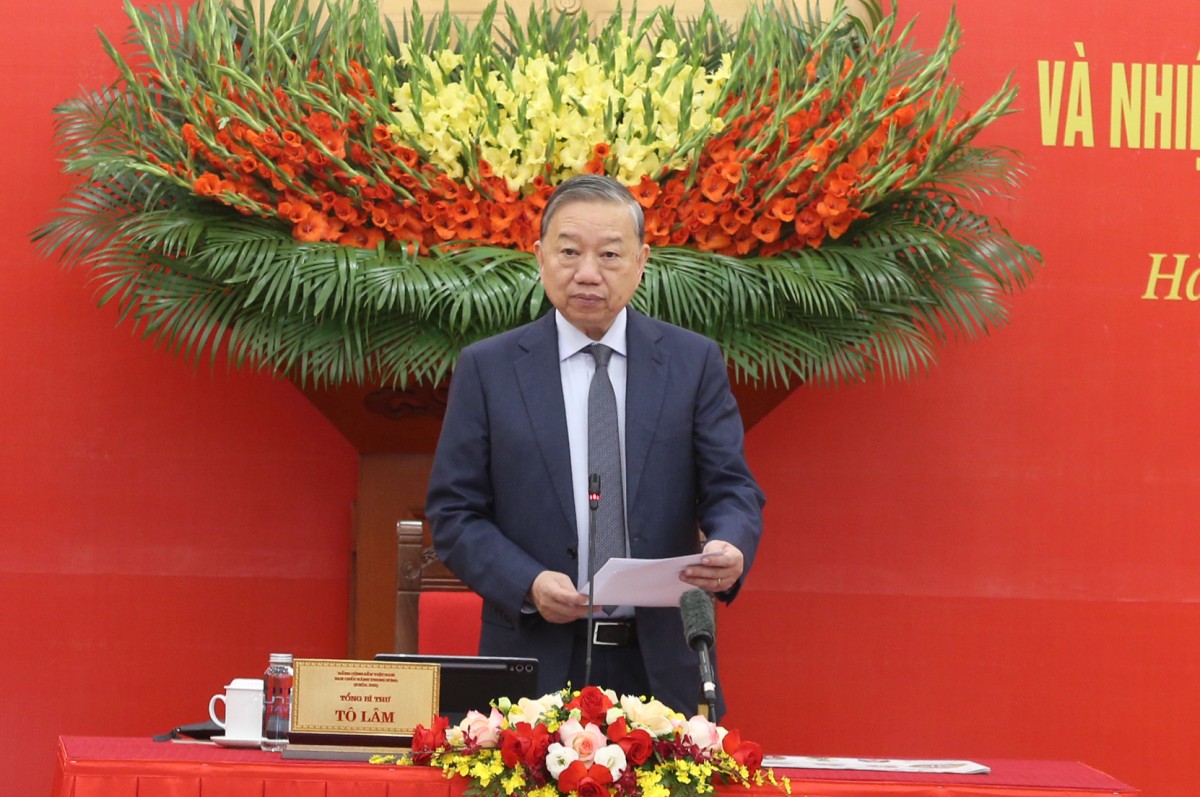 Tổng Bí thư: Năm 2026 phải 'hành động đột phá, lan tỏa kết quả'