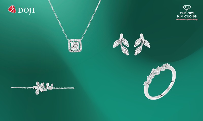 Tỏa sáng đa phong cách với mức giá thật yêu cùng TrenD by DOJI