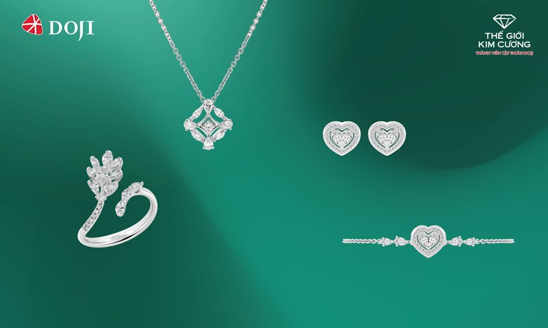Tỏa sáng đa phong cách với mức giá thật yêu cùng TrenD by DOJI