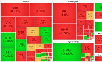 Cổ phiếu Vingroup phục hồi ngoạn mục, VN-Index bật lên gần ngưỡng 1.730