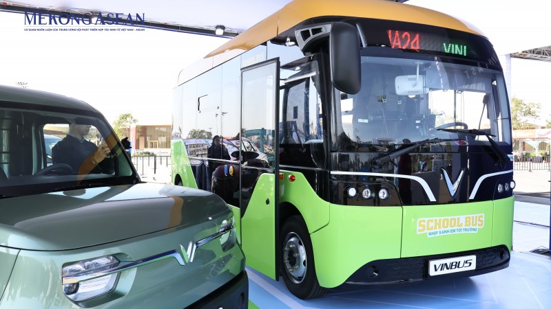 VinFast chính thức ra mắt mẫu xe điện đô thị siêu nhỏ Minio Green