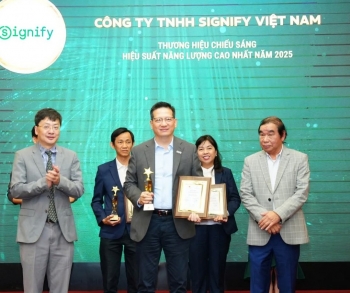 Signify Việt Nam nhận danh hiệu chiếu sáng hiệu suất năng lượng cao nhất 2025