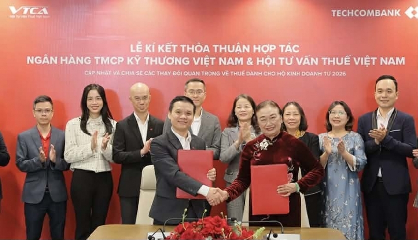 Techcombank và VTCA hỗ trợ hộ kinh doanh chuyển đổi sau khi bỏ thuế khoán