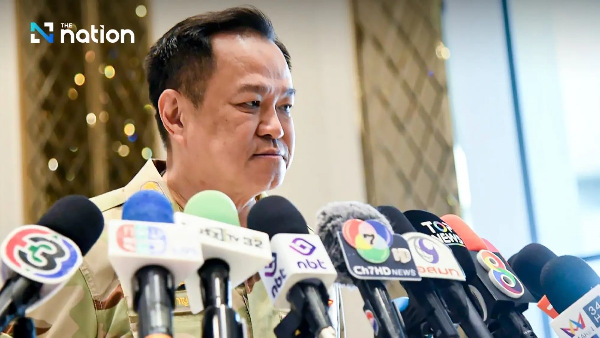 Thủ tướng Thái Lan Anutin Charnvirakul ngày 29/12. Ảnh: Nation Thailand