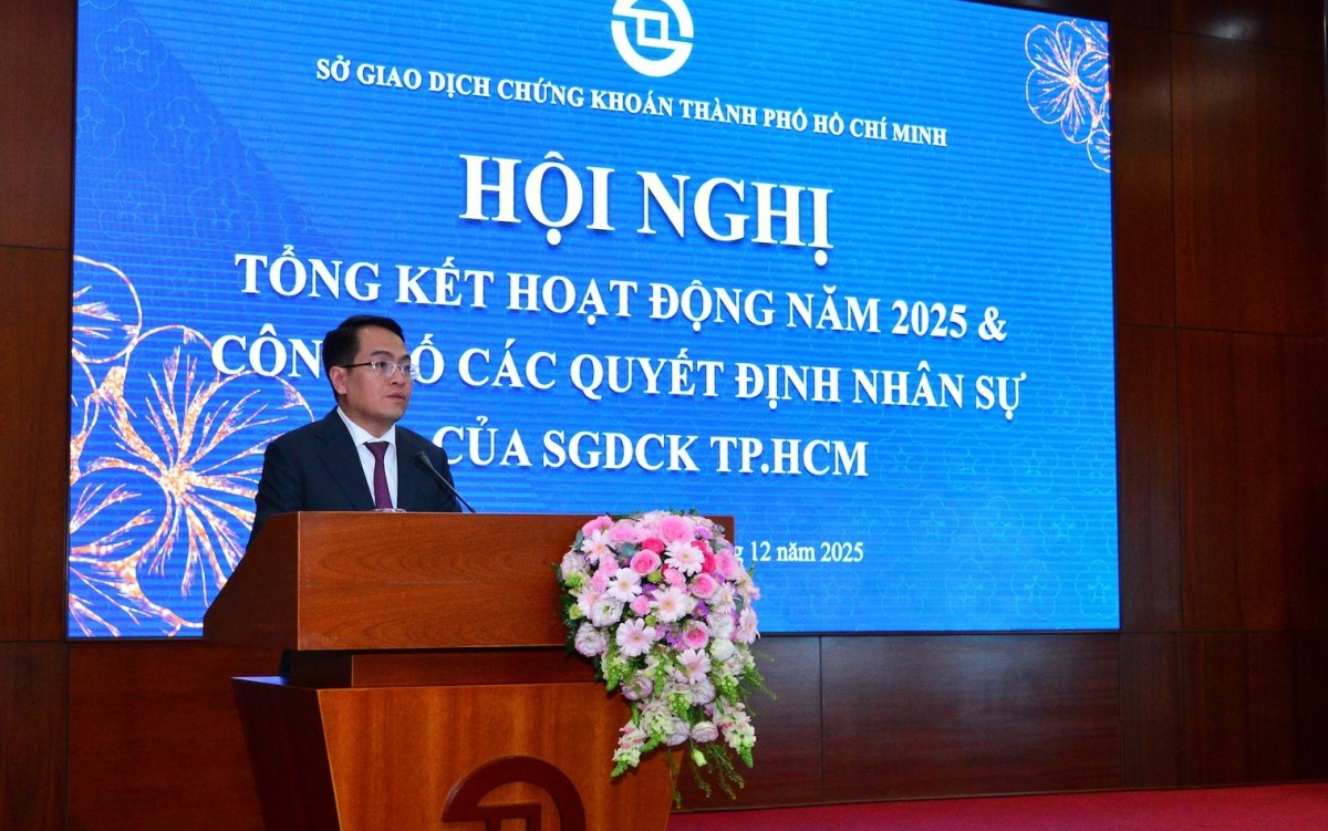 HoSE có lãnh đạo mới từ ngày 1/1/2026