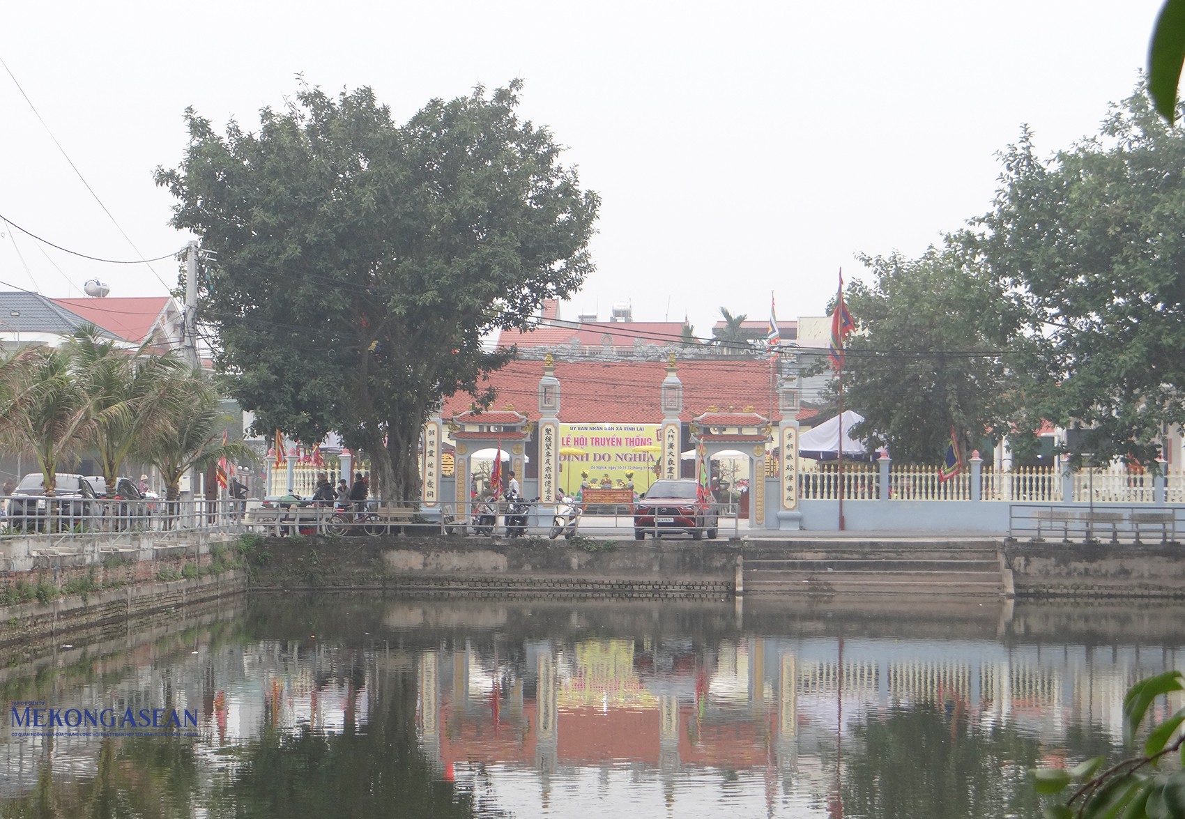Không gian, khuôn viên đình Do Nghĩa, xã Vĩnh Lại, thành phố Hải Phòng. Ảnh: Mekong ASEAN.