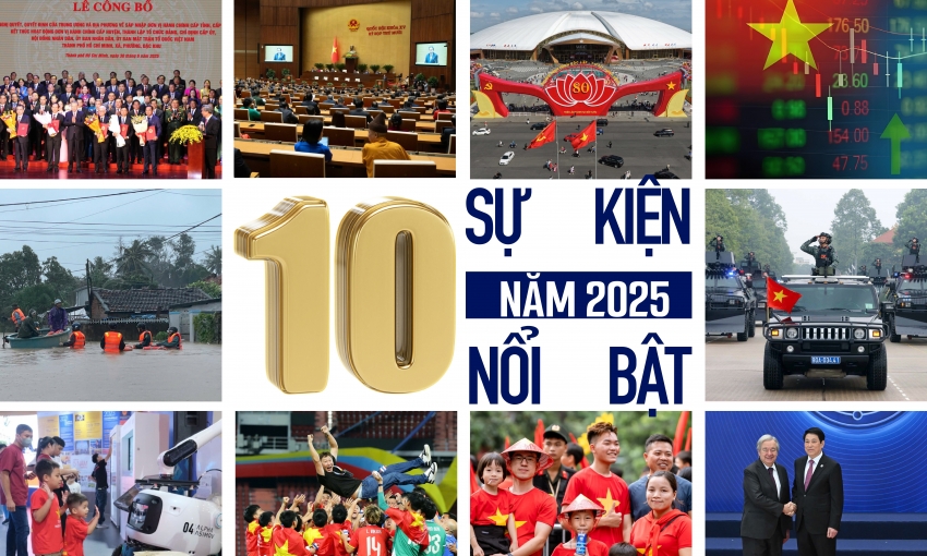 10 sự kiện nổi bật năm 2025
