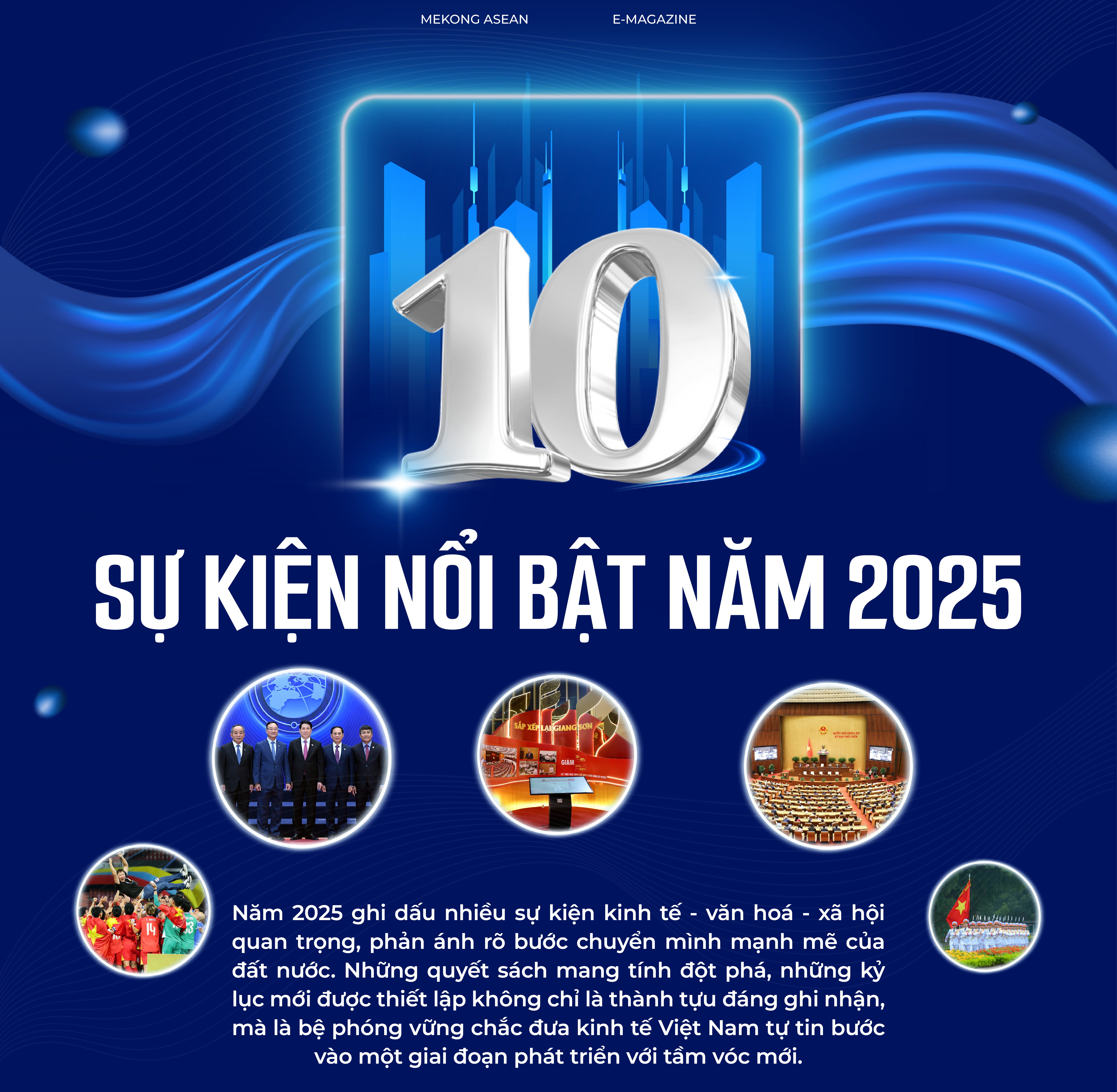 10 sự kiện nổi bật trong năm 2025
