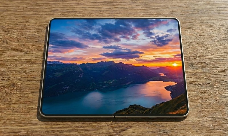lựa chọn kiểu gập ngang dạng “sách”, tương tự Galaxy Z Fold.