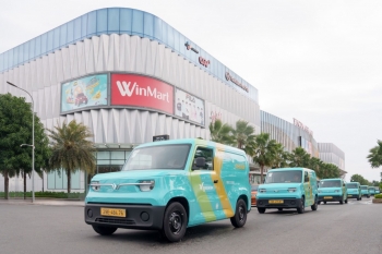 Xanh SM ra mắt dịch vụ vận chuyển hàng nội đô bằng xe tải điện