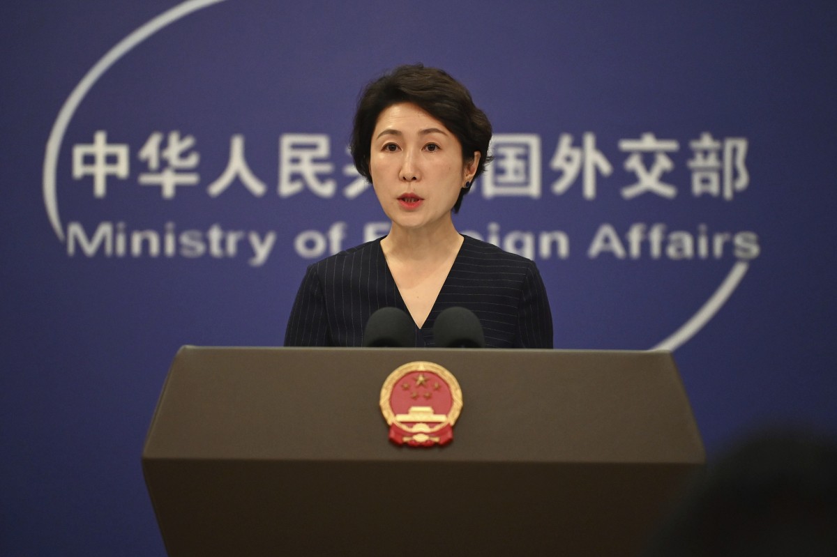 Phát ngôn viên Bộ Ngoại giao Trung Quốc Mao Ning. Ảnh: Global Times