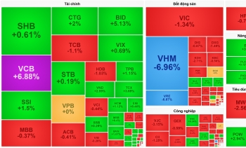 VN30 đảo chiều giảm sâu, VN-Index bất ngờ mất điểm cuối phiên