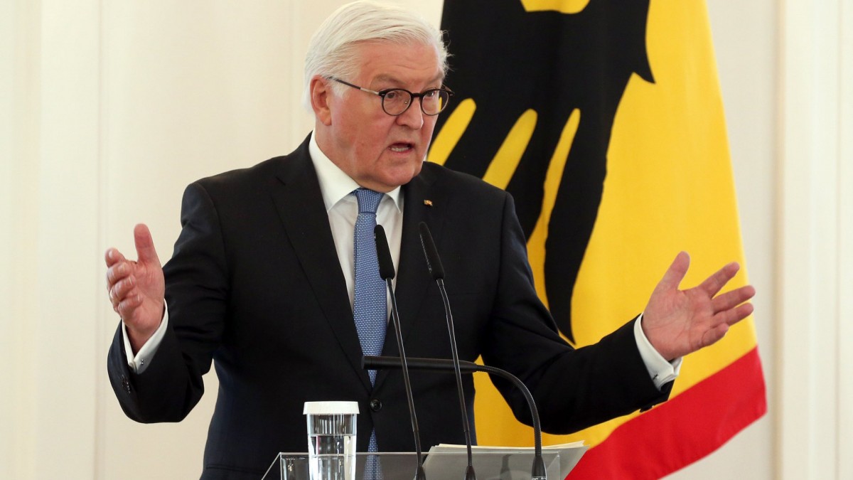 Tổng thống Đức Frank-Walter Steinmeier. Ảnh: X/@F_W_Steingeier